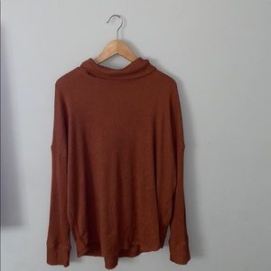 Low turtle neck fall sweater!
